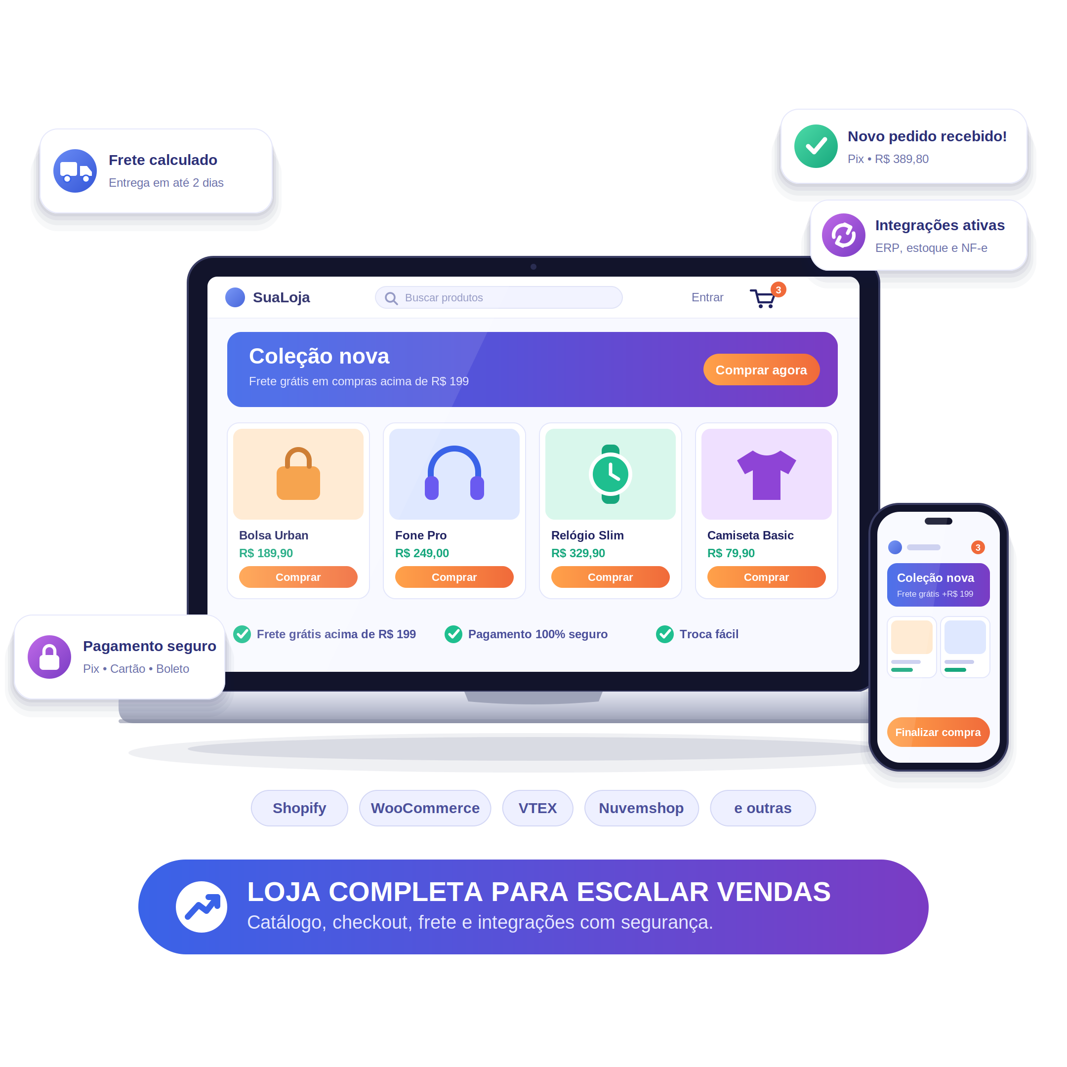 Desenvolvimento de e-commerce
